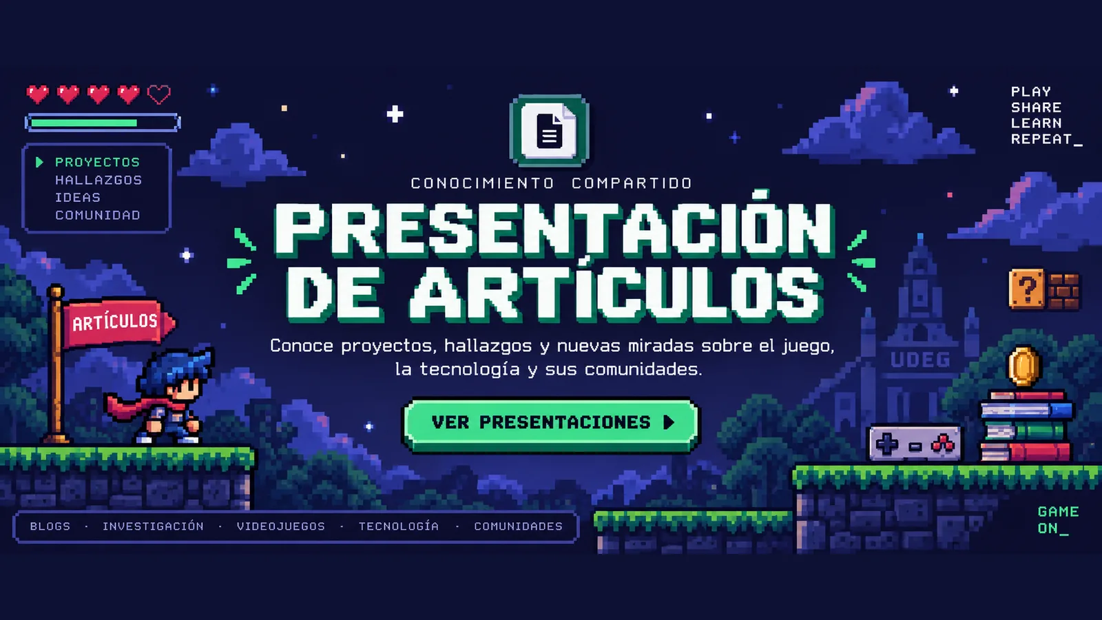 Presentación de artículos