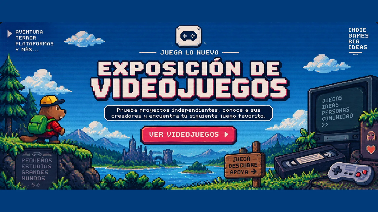 Exposición de videojuegos