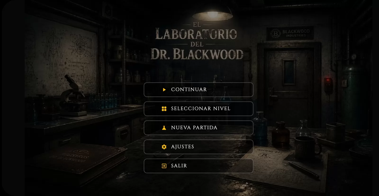 Portada de Dr. Blackwood: Escape Room
