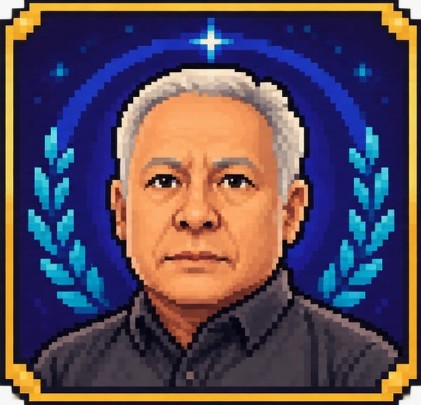 Insignia de José Vladimir Quiroga Rojas
