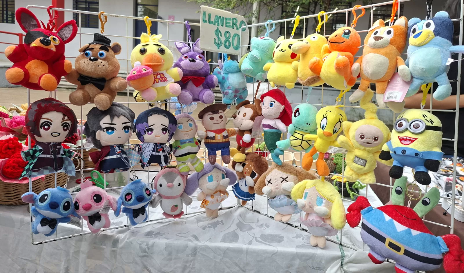 Llavero de peluche