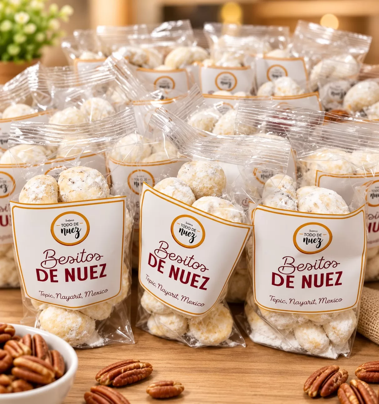 Besitos de nuez